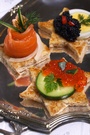 create this delicious caviar masterpiece